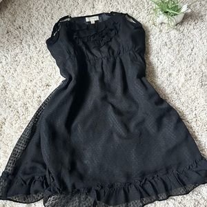 Faith 21 spaghetti strap flowy, cute little black dress for cocktail par…